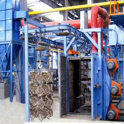 懸掛通過式拋丸機