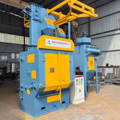 五金件拋丸除銹設備（錳鋼護板）