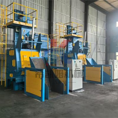 自動上下料履帶式拋丸機