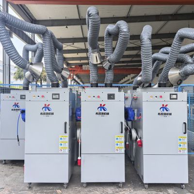 四川汽輪機公司移動式焊煙除塵器